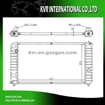 CAR RADIATOR FOR CHEVROLET OEM 52473484