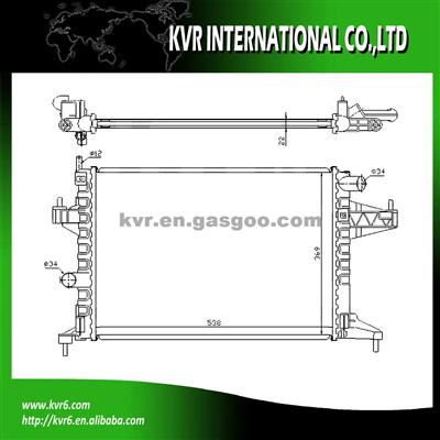 ALUMINUM AUTO RADIATOR FOR CHEVROLET OEM 1300237