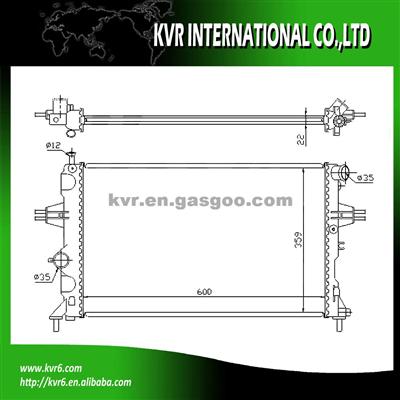 HIGH QUALITY AUTO RADIATOR FOR CHEVROLET OEM 1300196