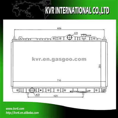 HIGH PERFORMANCE AUTO RADIATOR FOR CHRYSLER OEM MR373103