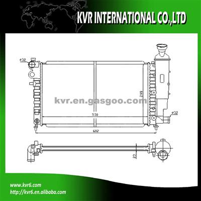 COMPETITIVE PRICE RADIATOR FOR CITROEN OEM 133001/29/A8/A9