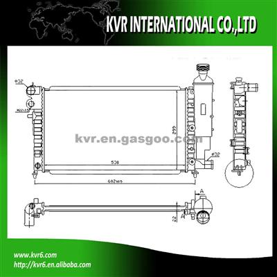 BRAZING RADIATOR FOR CITROEN OEM 133001/29/A8/A9