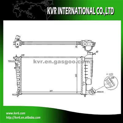 AUTO COOLING RADIATOR FOR CITROEN OEM 133049