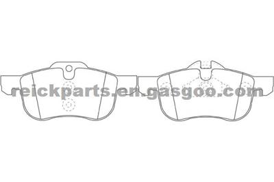 LAND ROVER MG Brake Pad D1462 GDB1374