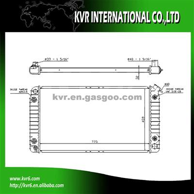 OE QUALITY RADIATOR FOR GMC OEM 52462679