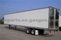 Q345B Steel Flatbed Semi Trailer For Sale