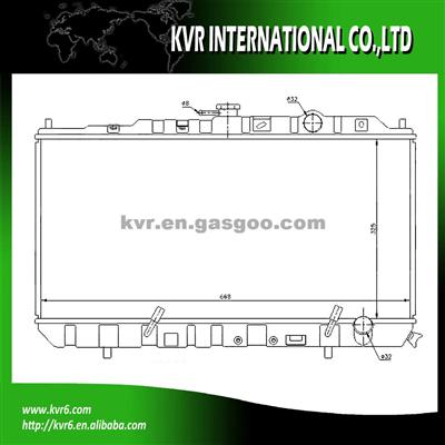 FIN TUBE RADIATOR FOR HONDA OEM 19010-PR3-004 19010-PR3-014