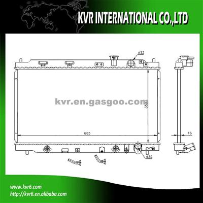 AUTOMOBILE RADIATOR FOR HONDA OEM 19010-P72-003 19010-P73-A03