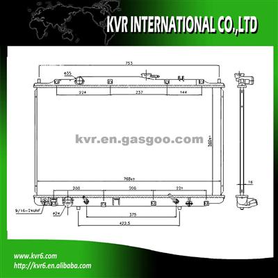 AUTO COOLING SYSTEM RADIATOR FOR HONDA OEM 19010-PGK-A51