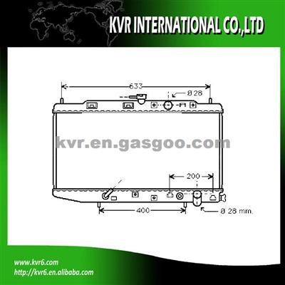 UNIVERSAL COOLING SYSTEM RADIATOR FOR HONDA OEM 19010-PM3-902