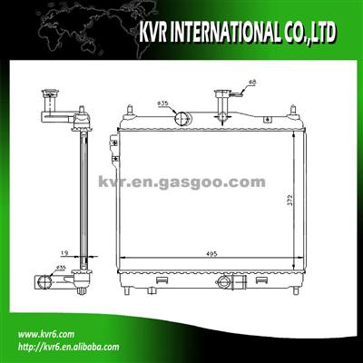 FIN TUBE RADIATOR FOR HYUNDAI OEM 25310-1C600