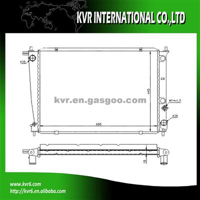 HIGH COOLING EFFICIENCY CAR RADIATOR FOR HYUNDAI OEM 25310-4A100