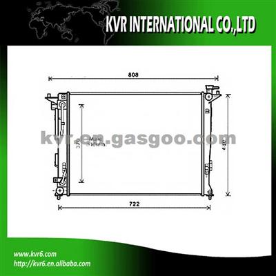 HIGH PERFORMANCE AUTO RADIATOR FOR HYUNDAI OEM 25310-2Y510/2Y520