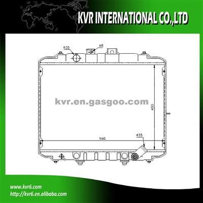 FIN TUBE RADIATOR FOR HYUNDAI OEM 25300-43000/43820