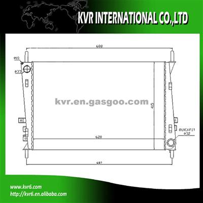 AUTO RADIATOR FOR JAGUAR OEM 4H8005AF/C2S042756