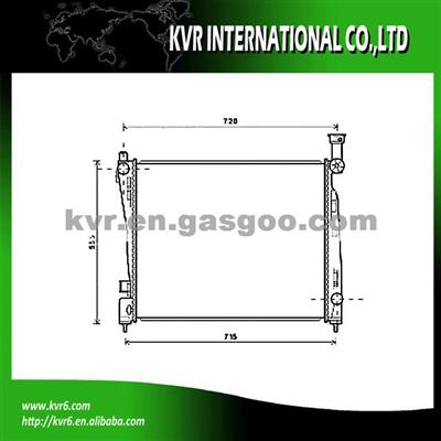 ALUMINUM CAR RADIATOR FOR JEEP OEM 55038185AE