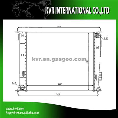 RADIATOR MANUFACTURERS CHINA FOR KIA OEM 25310-2K000