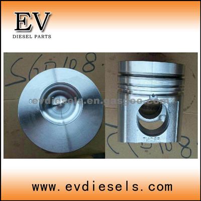 For PC300-6 KOMATSU S6D108 Piston 6222-31-2116