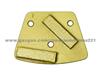 Trapezoid Double Bar Diamond Grinding Shoes/ Plates For Concrete And Stone