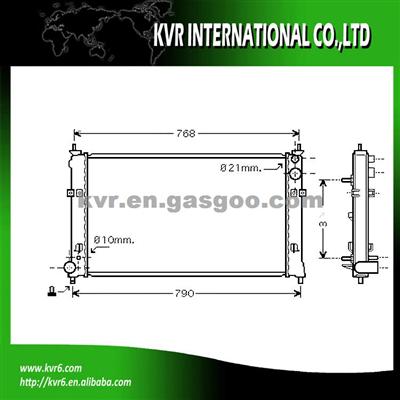 BRAZED AUTO RADIATOR FOR MAZDA OEM AJ51-15-200B