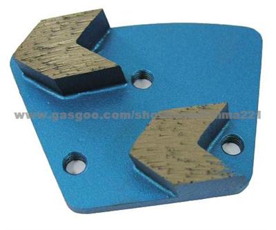 Arrow Shaped Diamond Grinding Plates / Shoes