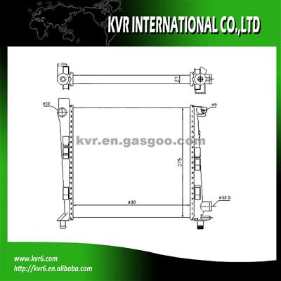 PASSENGER CAR RADIATOR FOR BENZ OEM 1685001802