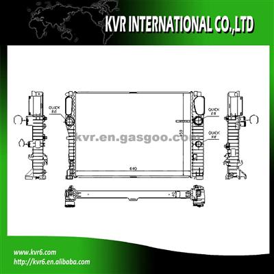 AUTO ENGINE COOLING RADIATOR FOR BENZ OEM 2115003702