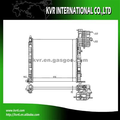 RADIATOR ASSEMBLY FOR BENZ OEM 6385013301