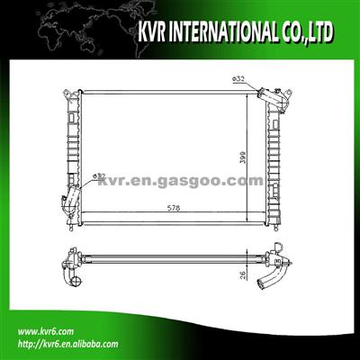 AFTERMARKET RADIATOR FOR MINI OEM BTP5512 7570489 1475554 7541091 7578489