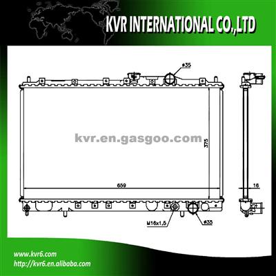 AUTOMOBILE RADIATOR FOR MITSUBISHI OEM MB957758