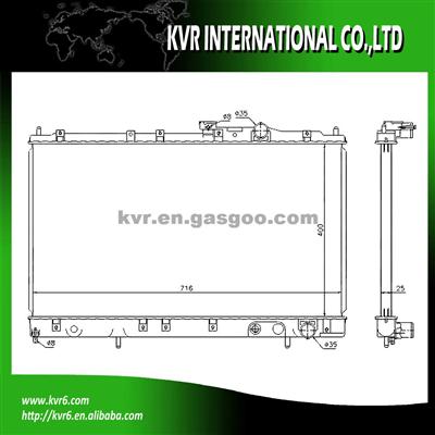 OE RADAITOR FOR MITSUBISHI OEM MR187434/MR187453