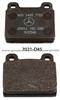 Brake Pad Set 0060 713 601 00   D45