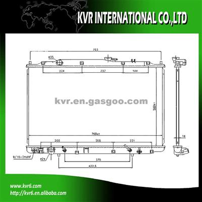 CAR RADIATOR FOR ACURA OEM 19010-PGK-A51