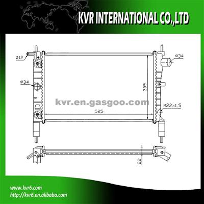 AUTO COOLING RADIATOR FOR OPEL OEM 1300115 90412253