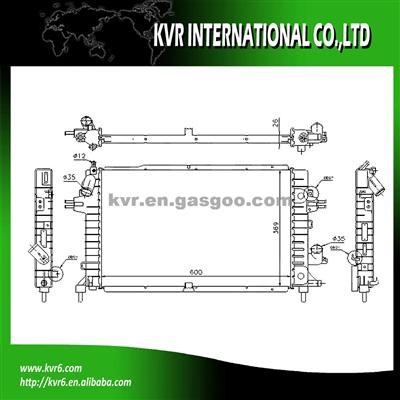 ALLOY RADIATOR FOR OPEL OEM 1300271 13152320