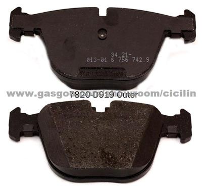 Brake Pad Set 8129665   D91