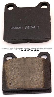 Brake Pad Set 0060 526 040  D31