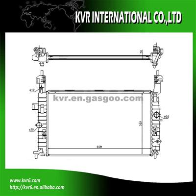 MADE IN CHINA RADIATOR FOR OPEL OEM 1300413 13181074