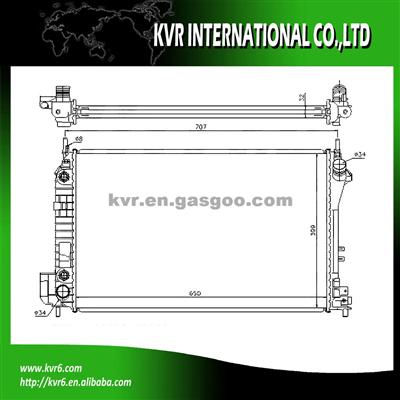 ALUMINUM FOR OPEL OEM 1300247 24418342 51770411