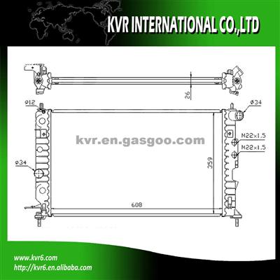 RACING RADIATOR FOR OPEL OEM 1300185 1300242 1300180 52479098 52492109