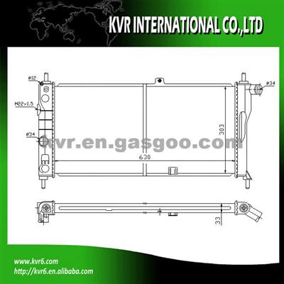 CAR RADIATOR FOR OPEL OEM 1302029 1302077