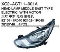 Xiecheng Replacement For ACCENT SOLARIS 2011 Head Lamp