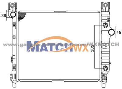 Auto Radiator Dodge Dakota 52028816AB MR42034