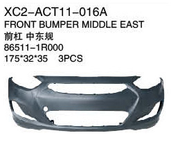 Xiecheng Replacement For ACCENT SOLARIS 2011 Front Bumper