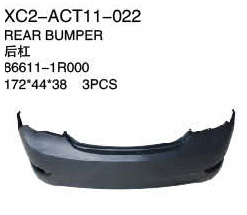 Xiecheng Replacement For ACCENT SOLARIS 2011 Rear Bumper