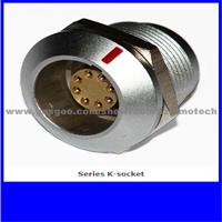 2 Pin Lemo K Series Female Receptacle Connector EGG