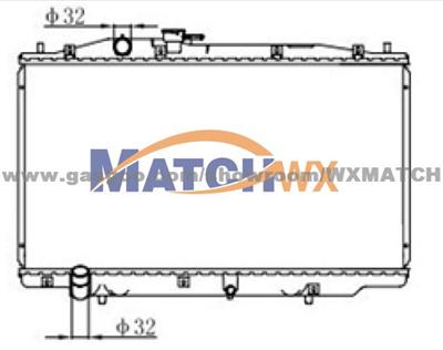 Auto Radiator Honda Accord 19010RCAA02 MR0014