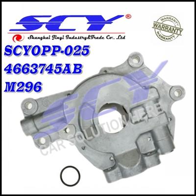 Engine Oil Pump For Chrysler Dodge V6 2.7L 4663745AB M296 AM-3416015841 OPMI027