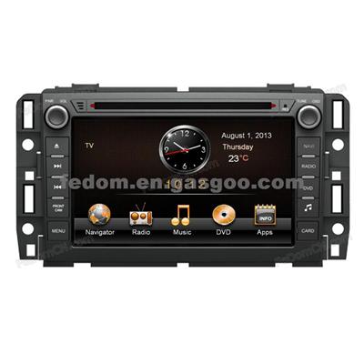 Car Dvd Player Car Stereo Gps For Chevrolet Tahoe, Car Accessories For Chevrolet Tahoe With Bluetooth Ipod