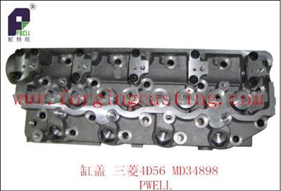 4D56 MD34898 Engine Cylinder Head For Sale